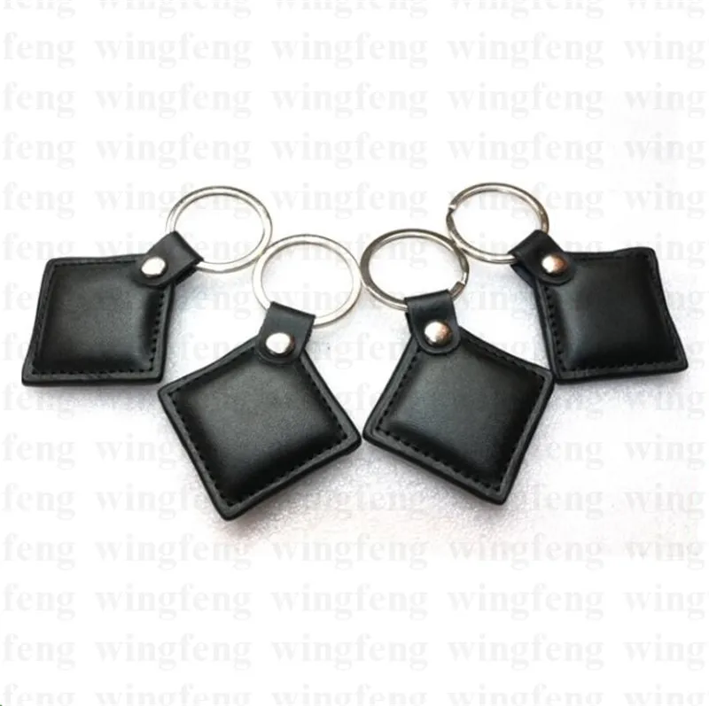 Брелок из натуральной кожи прочный водонепроницаемый 125 кГц EM4100 1000 шт./лот|rfid