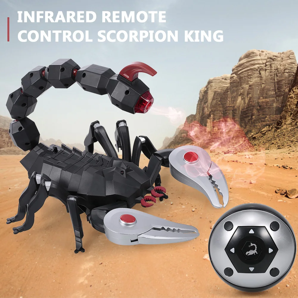 FEI LUN RC Animal FK503A RC Scorpion инфракрасный пульт дистанционного управления Scorpion дымовой эффект Спрей Вода Скорпион RC игрушка для детей