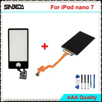 sinbeda aaaa quality lcd screen for ipod nano 7 lcd display touch screen digitizer assembly replacement for nano 7 black white