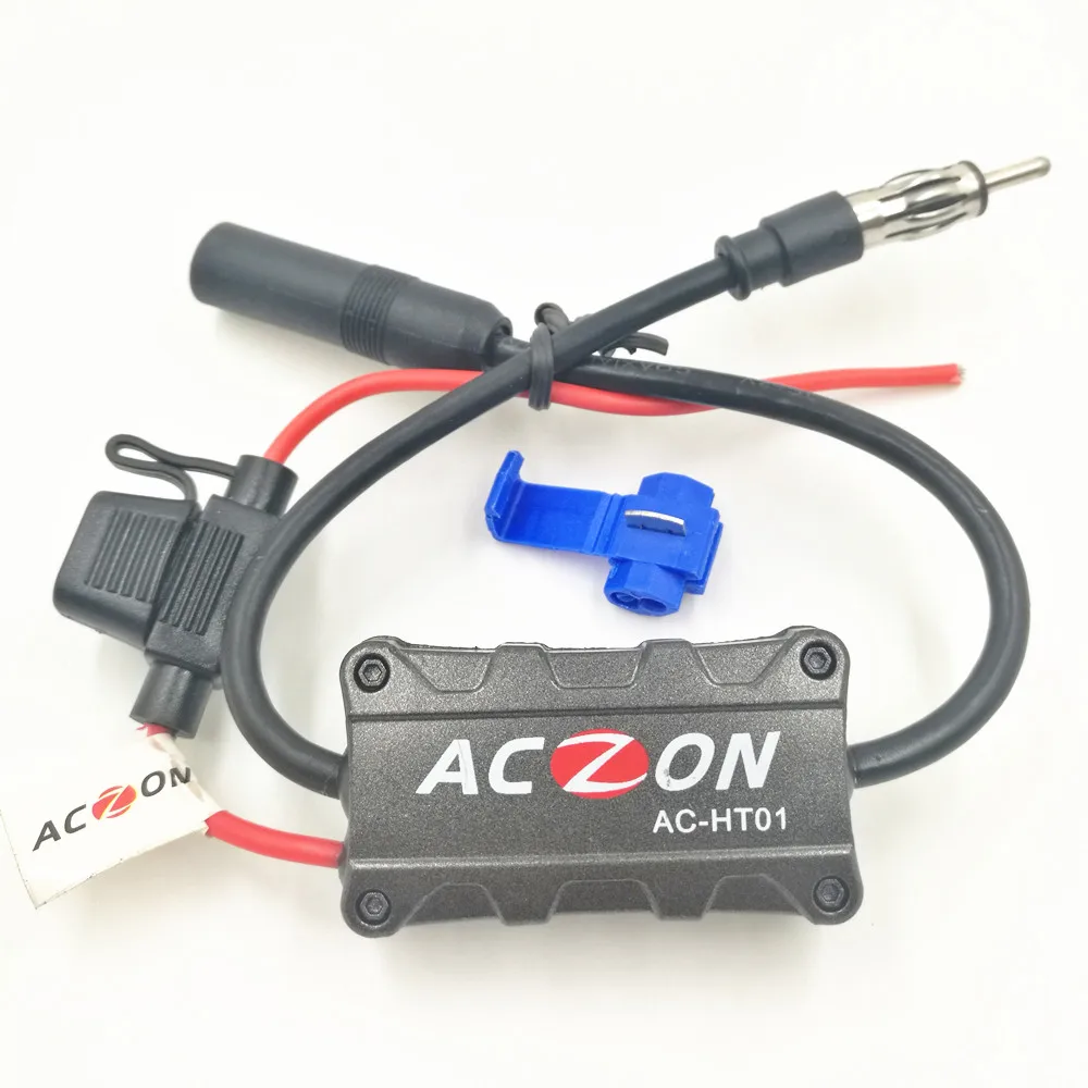 Автомобильный радиоприемник с FM антенной усилитель сигнала для AM и радиостанций