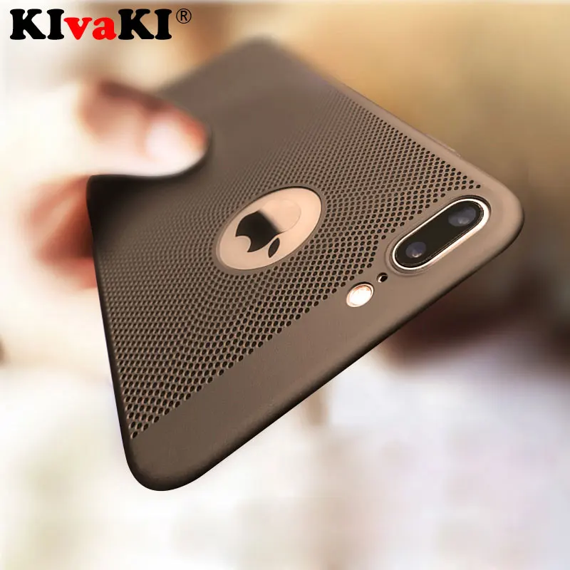 Ультратонкий чехол для телефона iPhone 6, 6s, 7, 8 Plus, 5, 5S, SE, полые жесткие ПК-Чехлы для iPhone X, XR, XS, MAX, задняя крышка