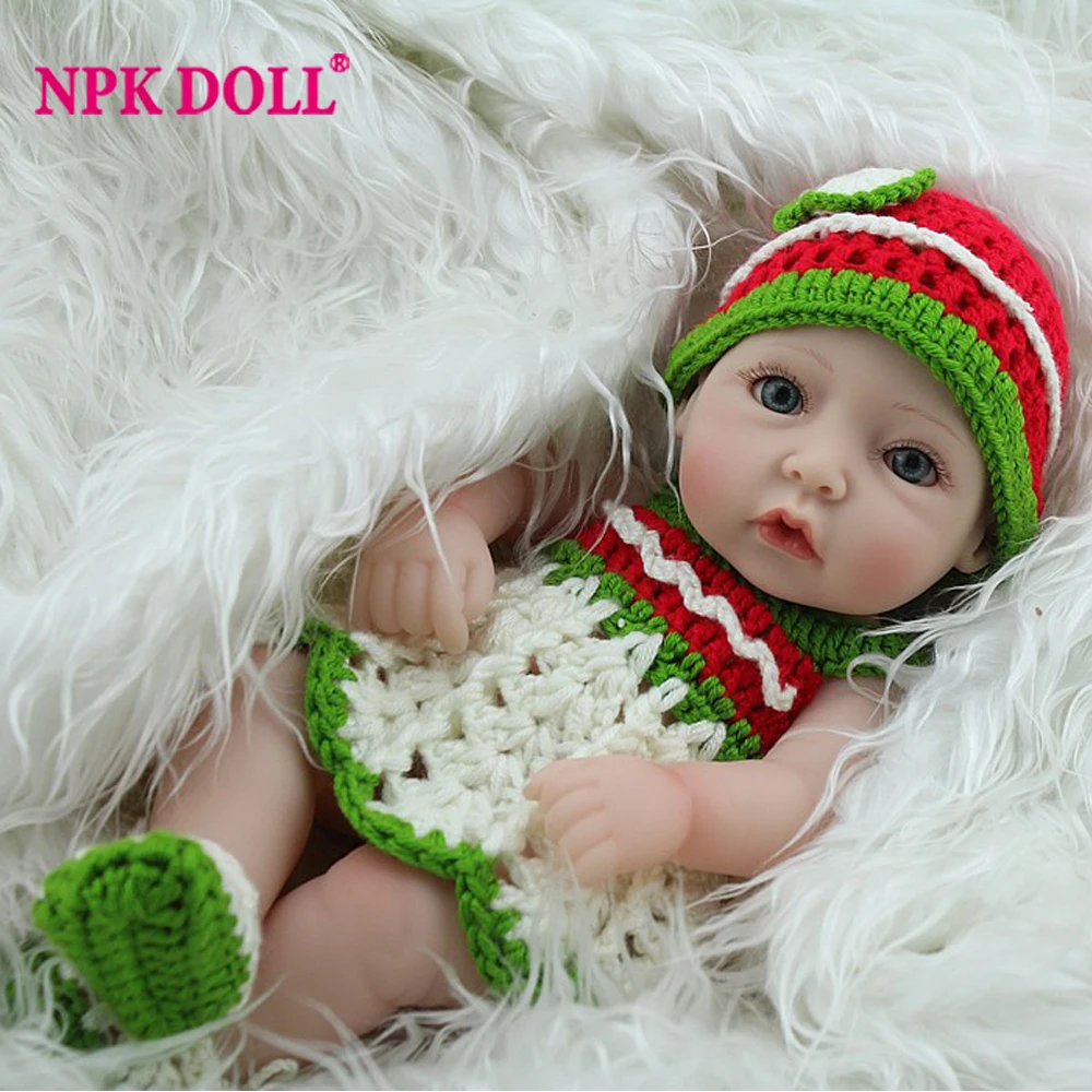 Reborn Baby Doll 11 дюймов милые куклы для девочек винил мягкие игрушки детей