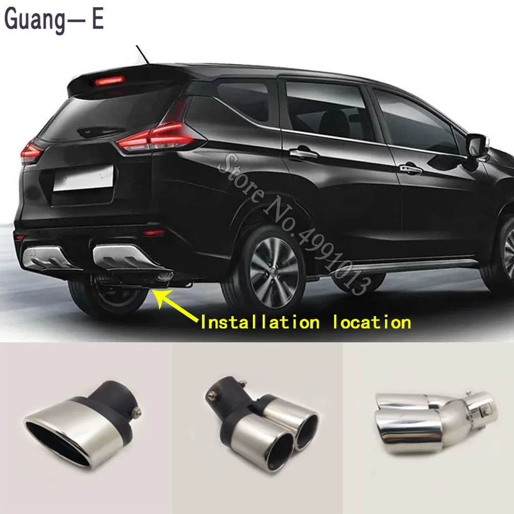 Наклейки для Nissan Livina 2019 накладка на корпус глушителя наружная заднюю трубу украшение выхлопной трубы 1