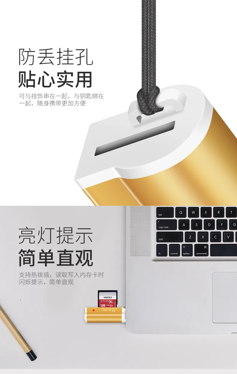 Мини micro sd SD MMC все в одном считыватель USB 2,0 считыватель карт памяти высокоскоростной внешний micro sd адаптер