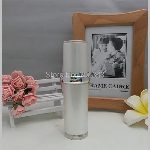 30 мл жемчужно-белый акрил баррель типа пресс-насос лосьон. Бутылка для эмазии