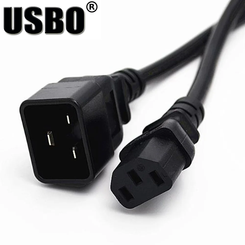 Кабель удлинитель IEC320 C13 C20 16 А 1 8 м|power cable|certificate |