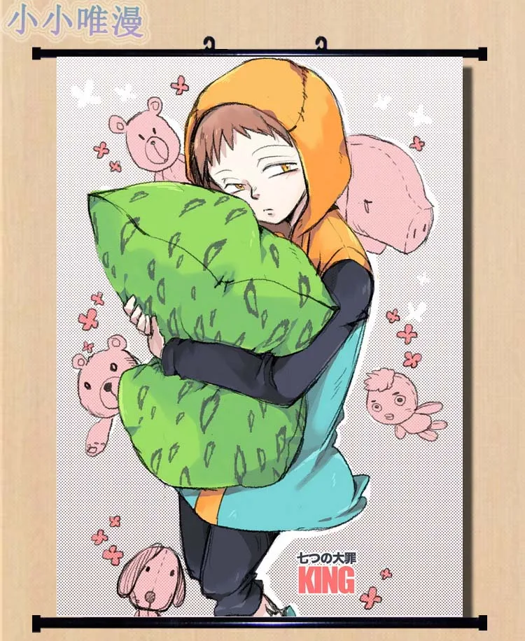 Аниме семь смертных грехов Nanatsu no Taizai Hawk & isabel Liones Meliodas Ban Gowther домашний декор