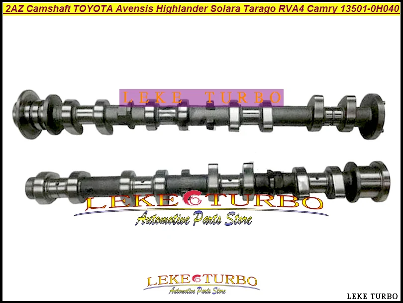 Распределительный вал 2AZ 2AZFE FE для TOYOTA Avensis Verso Solara Tarago RVA4 Camry 240E 240G 240V 13501 0H040 13502 0H030| |