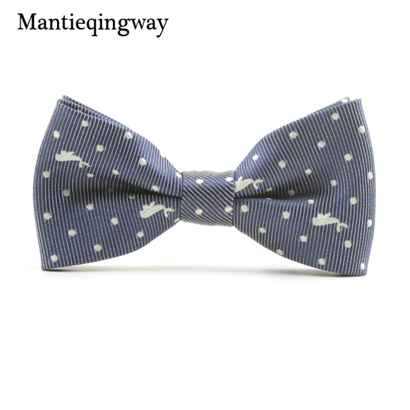 181 Mantieqingway/Детские вечерние галстуки-бабочки из полиэстера; Рождественский галстук-бабочка для маленьких мальчиков и девочек с рисунком лося; детская бабочка - Цвет: 181