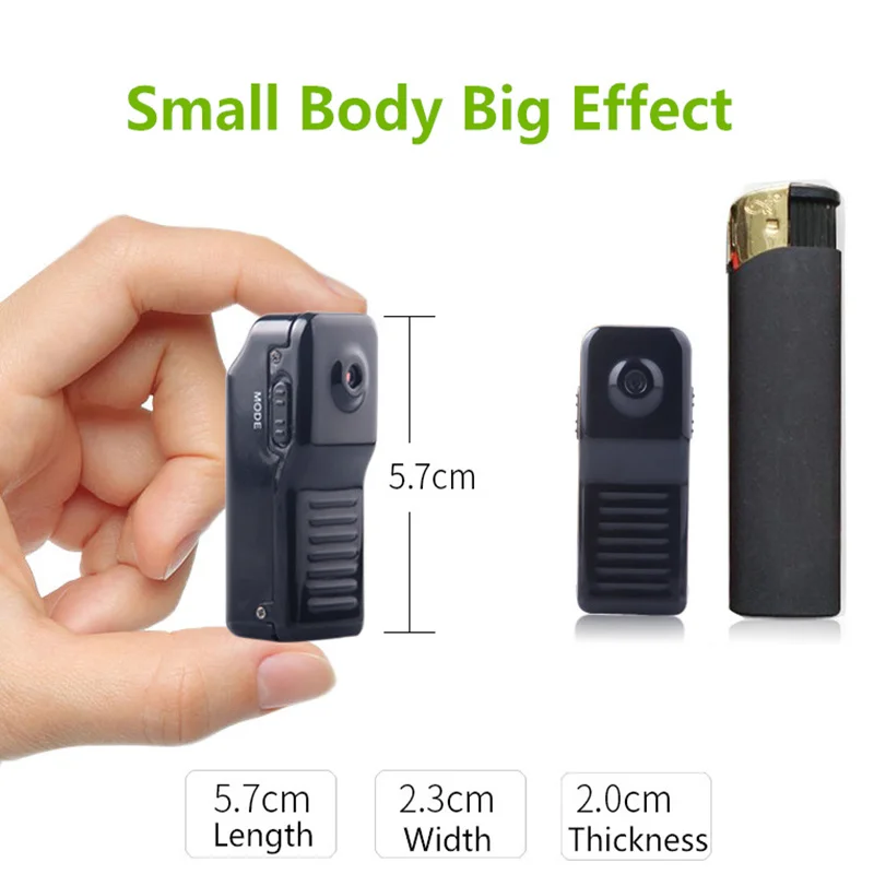 Volemer MD11 Mini DV Камера видеокамеры с Встроенный микрофон Действие DVR Micro Cam
