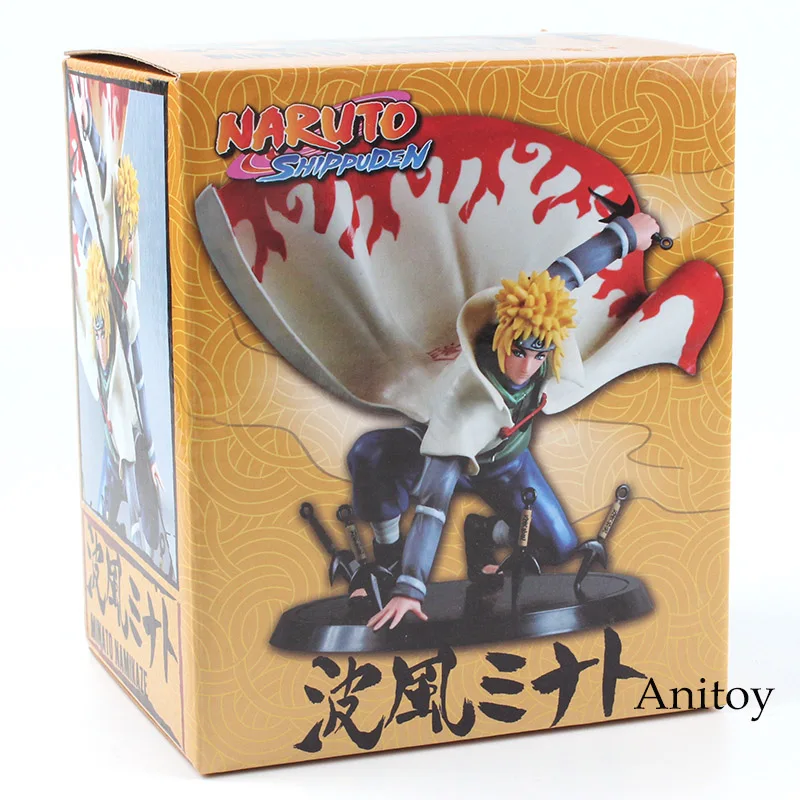 Наруто фигурка Shippuden Namikaze Минато ПВХ фигурка Коллекционная модель игрушки 15 см KT4804
