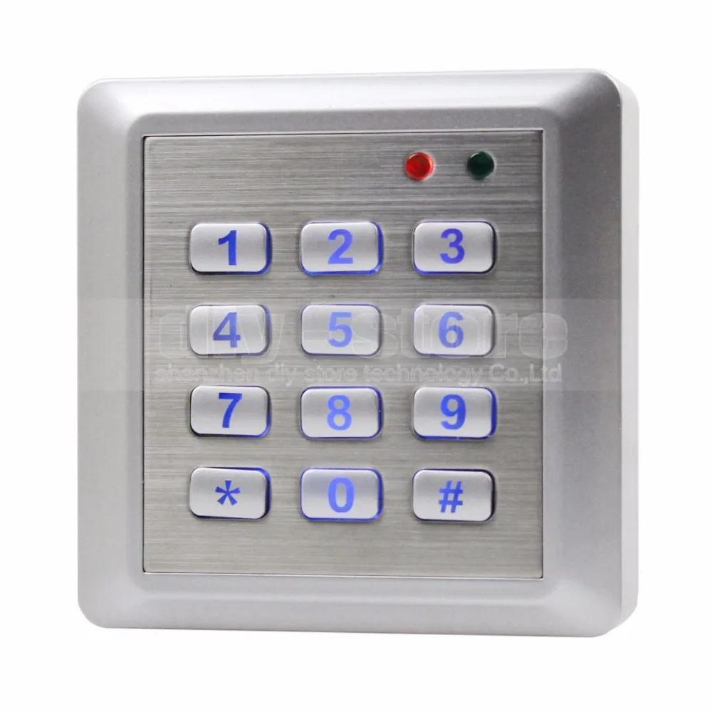 DIYSECUR Водонепроницаемый 125 кГц RFID считыватель клавиатуры Система контроля