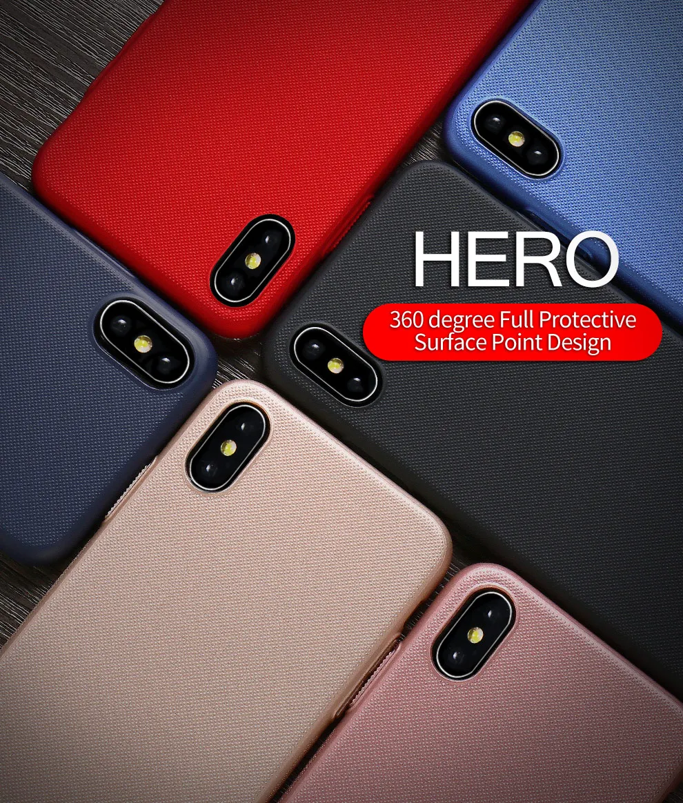 For iPhone 7 8 Case 6 6S Plus X-Level Hero Matte Phone X Utra Thin Hard PC Cover for | Мобильные телефоны и аксессуары