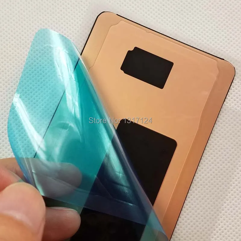 Партия 5 шт. сзади ЖК-дисплей клей Клейкие ленты Стикеры для Samsung S8 плюс + g955 G9550 g955f