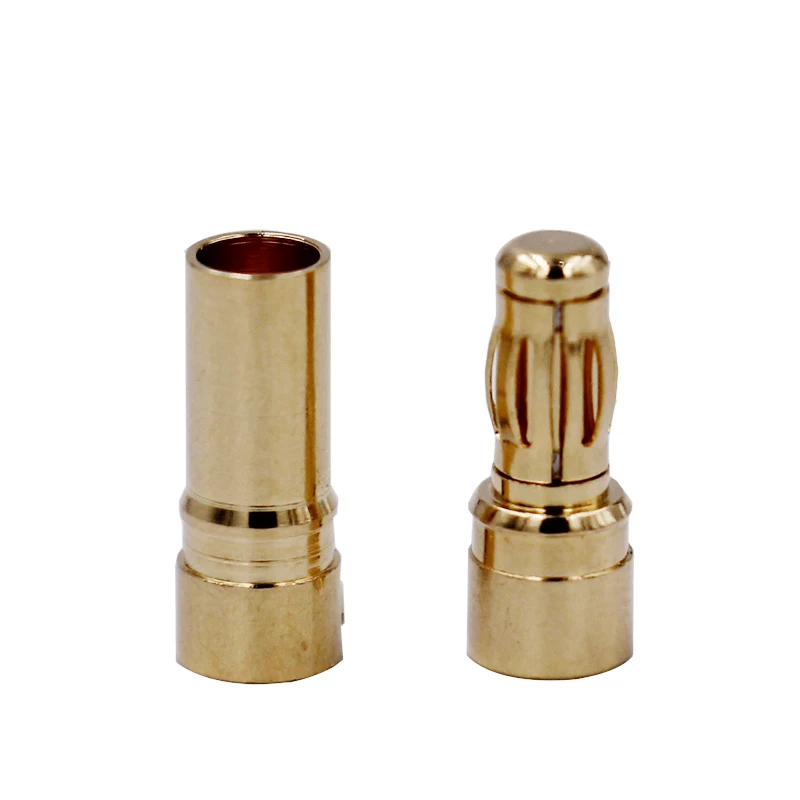 

50 pairs /lot 3.5mm Gold Plated Bullet Banana Connector Plug for RC ESC lipo Battery 20% off