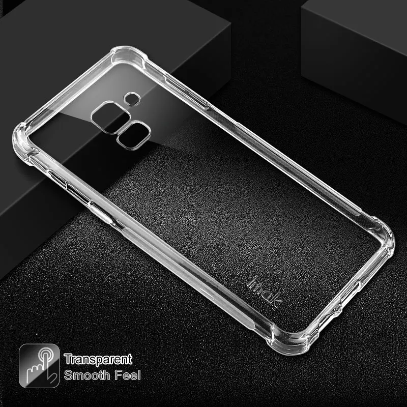 Чехол для Samsung Galaxy A8 2018 A530F чехол Imak TPU силиконовый задняя крышка + защита экрана |