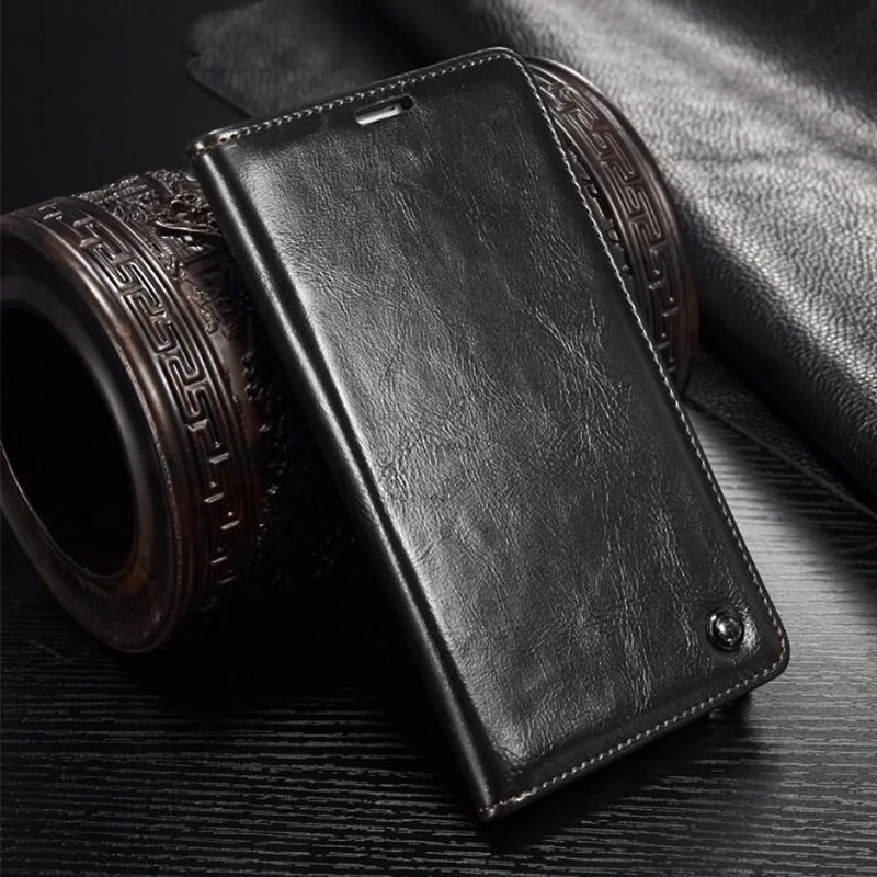 Роскошный фирменный кожаный чехол для samsung Galaxy S4 S5 Mini Note 5 4 A7 мини бумажник