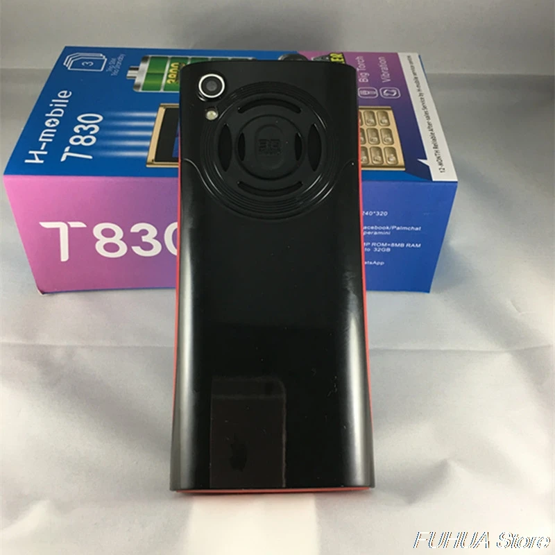 H Mobile T830 три sim карты режима ожидания большой фонарь динамик Вибрация радио