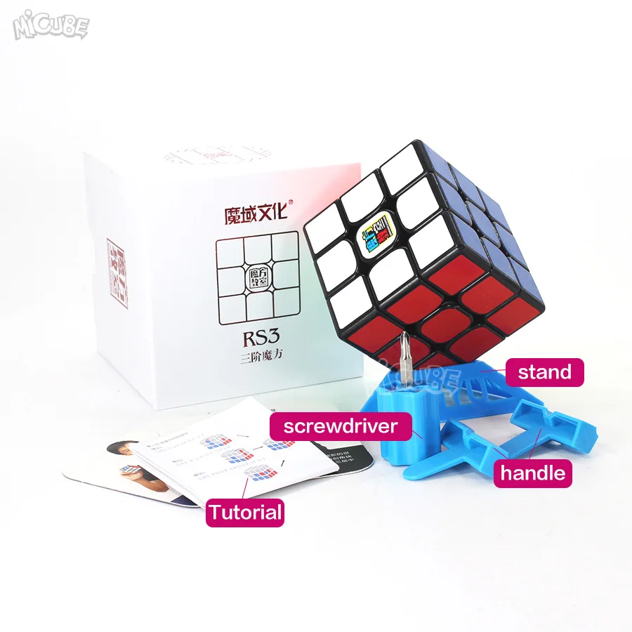 RS3-Black Moyu RS3 RS3M Магнитный куб магический скоростной куб 3x3x3 Cubo Magico 3x3 головоломка Mf 3RS V3 MF3RS Oringinal игрушки для детей - Цвет: RS3-Black