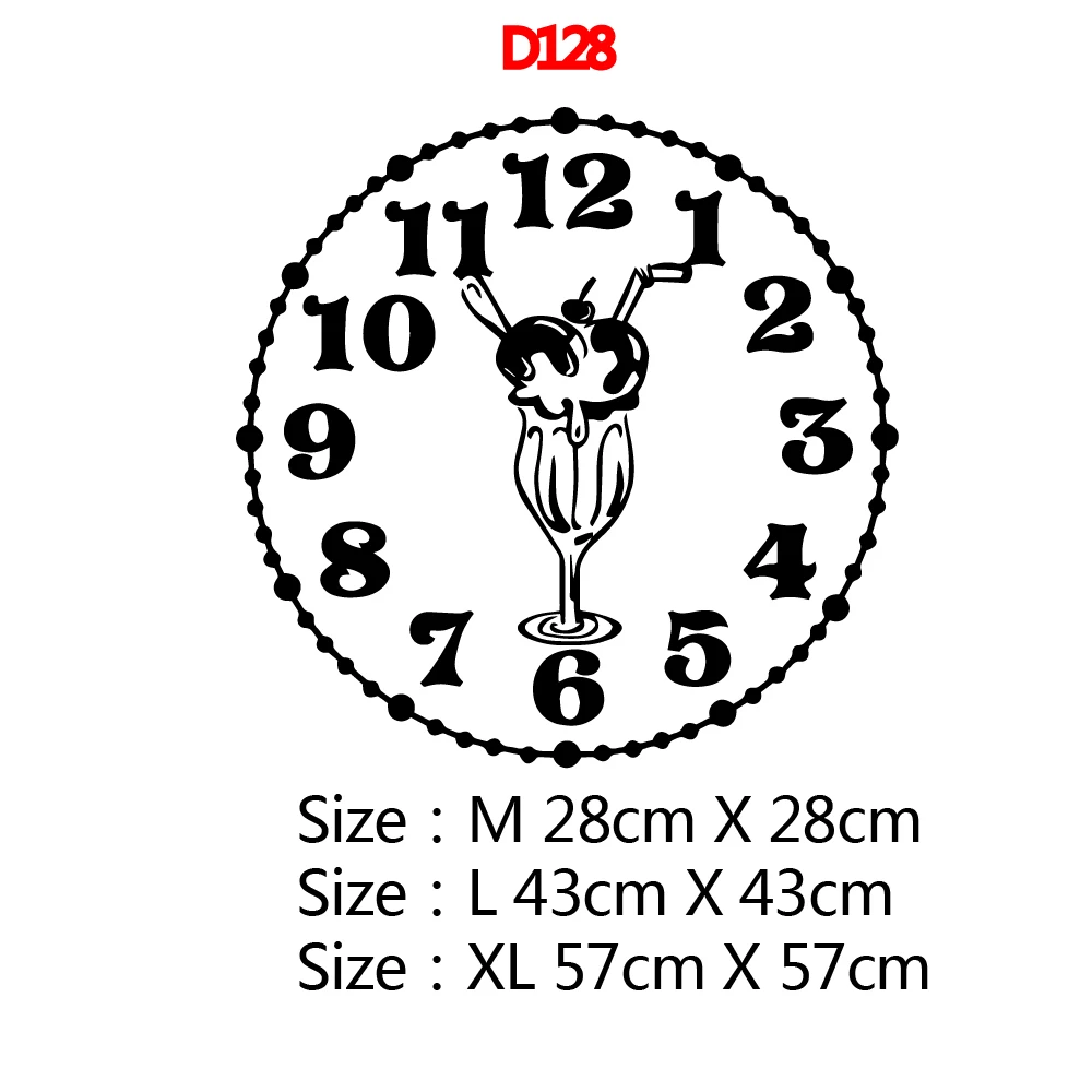 Красивые часы украшения дома аксессуары для гостиной детской комнаты Съемные
