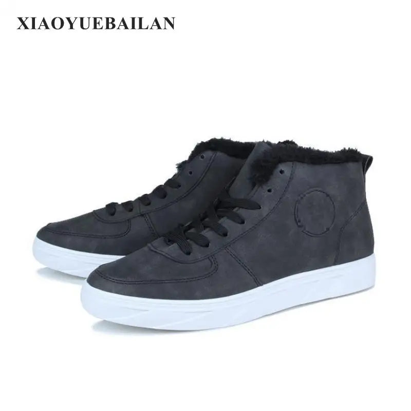 Новые осенние мужские ботинки с толстой подошвой Martin мужская повседневная обувь