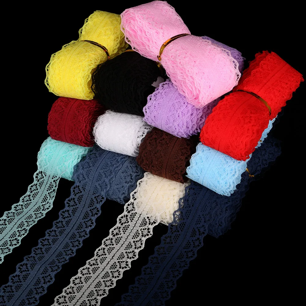 5 ярдов новинка Высококачественная кружевная лента Ширина 28 мм сделай сам