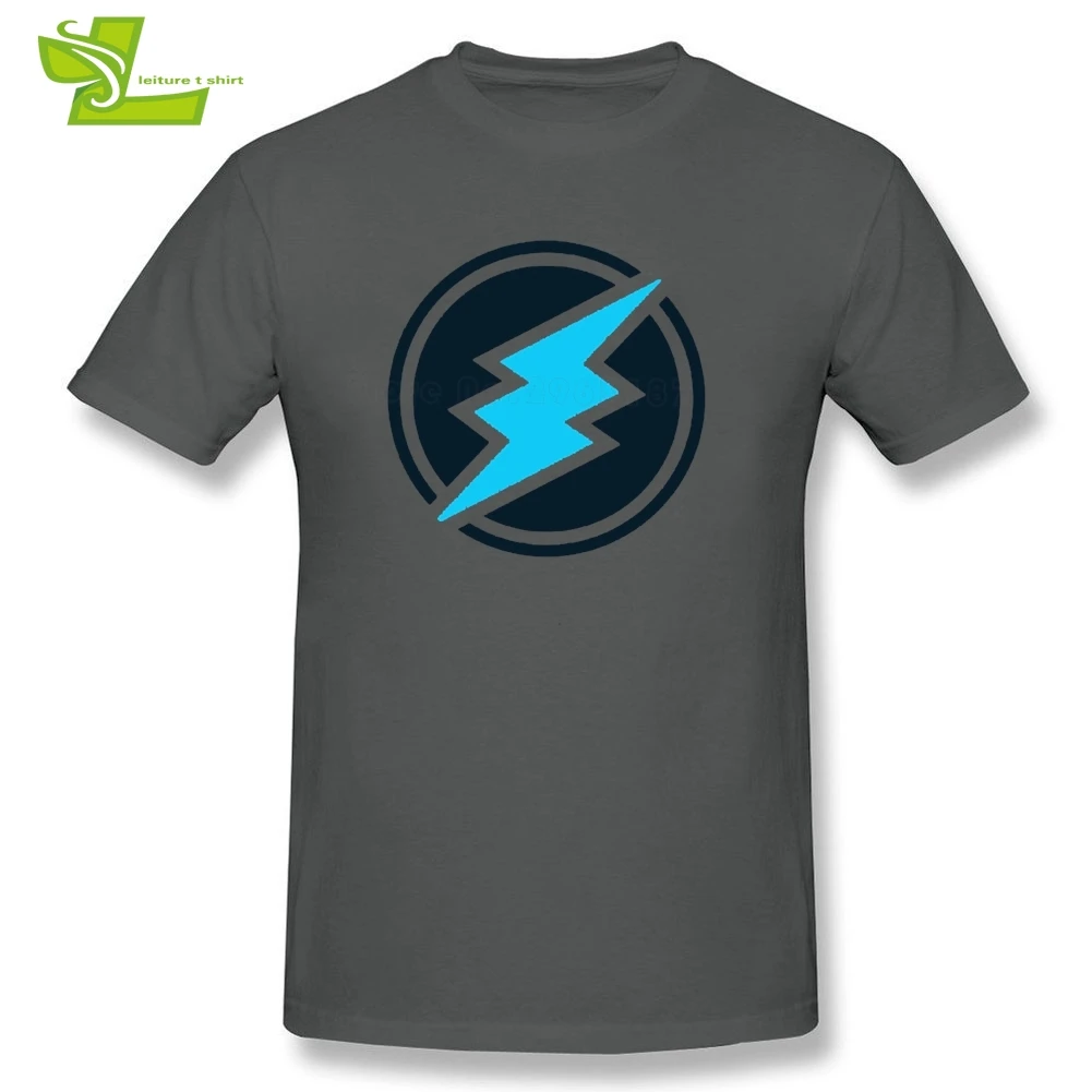 Футболка с логотипом Electroneum мужские летние Графические футболки Новое