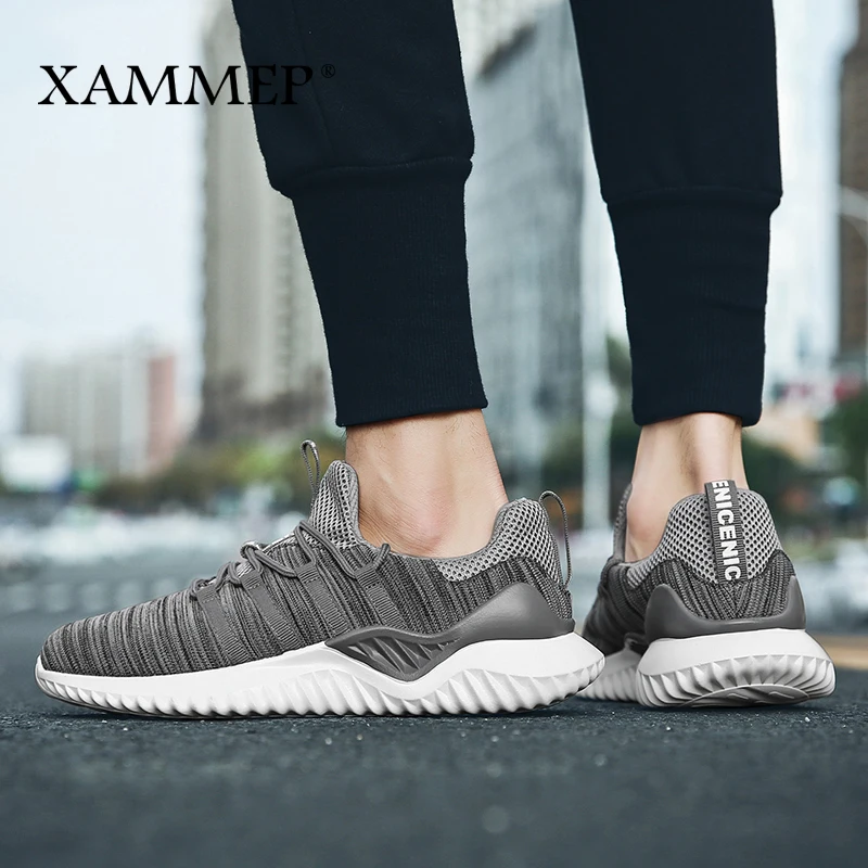 Кроссовки Xammep мужские сетчатые повседневные брендовые сникерсы лоферы дышащая