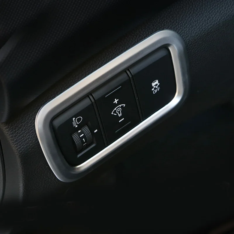 Vtear для hyundai ix25 Creta хендай крета аксессуары ABS хромированные накладки для салона фары рамка для переключателей, крышка, Накладка для стайлинга автомобилей,автотовары