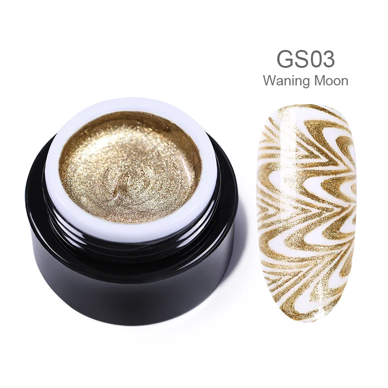 BP-GS03 BORN PRETTY ногтей штамповки гель 5 мл Гель-лак Shimmer Блеск печати Soak Off УФ лак-гель лаки для дизайн ногтей штамповки пластины - Цвет: BP-GS03