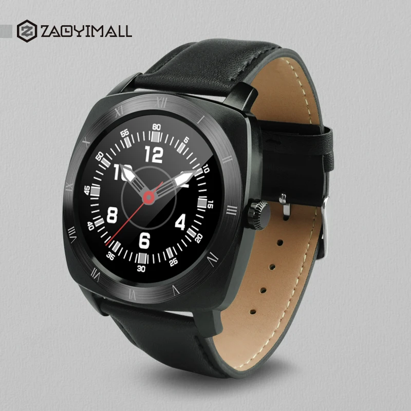Zaoyiexport dm88 Смарт-часы круглый bluetooth SmartWatch Поддержка сердечного ритма Мониторы для