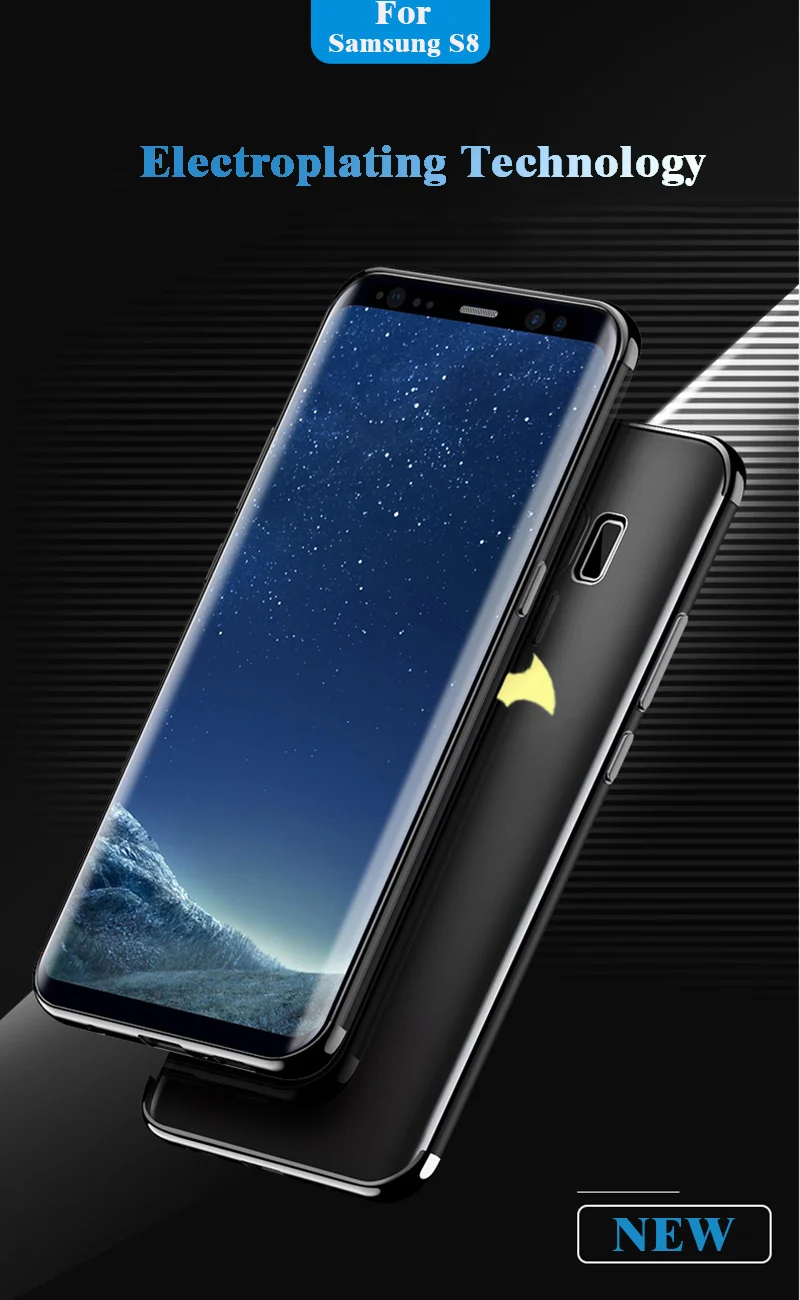 Роскошный обшивка мягкий чехол для телефона для samsung Galaxy S7 Edge S8 S8 Plus Coque Прозрачный чехол для samsung S9/S9Plus Note 8 Fundas