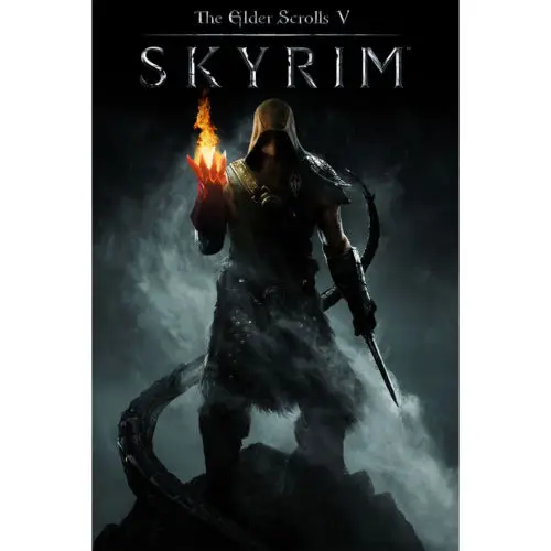 Legends Skyrim The Elder Scrolls V Game Классический ретро винтажный холст постер для живописи DIY
