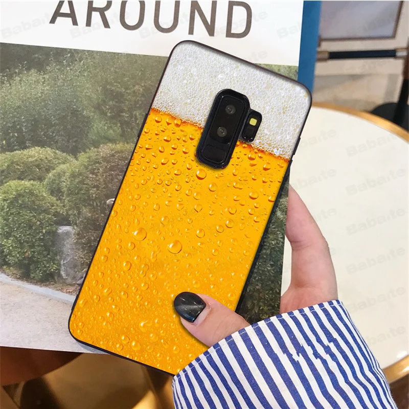 Чехол для телефона Babaite World Beers alcohole Summer Bubble DIY Protector GALAXY s10 s6 edge plus s7 s8 s9