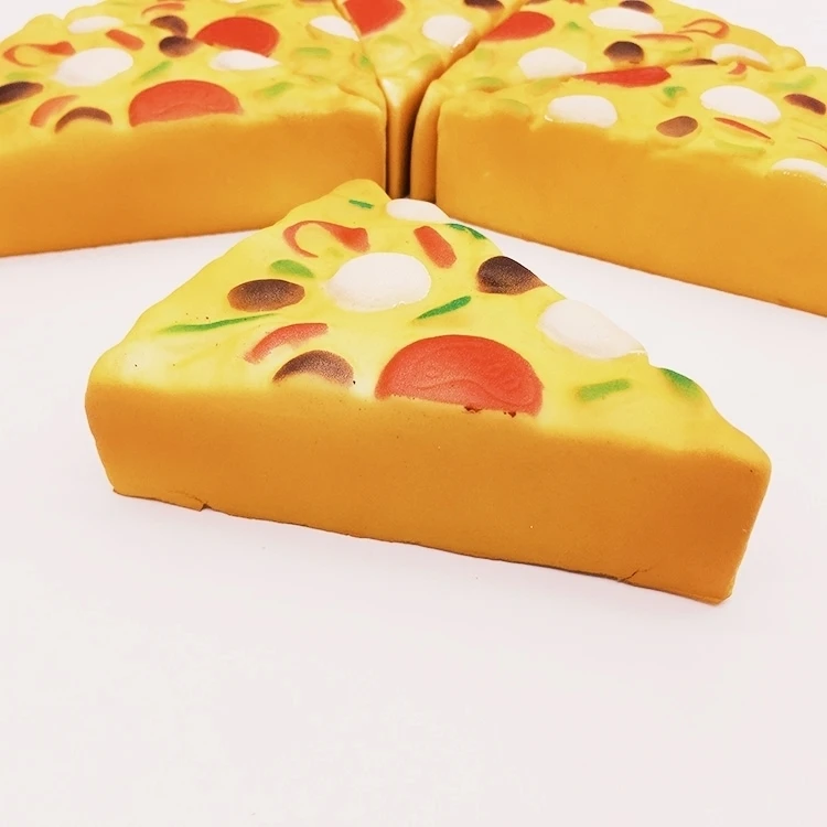 Kawaii 10 см пицца мягкими Jumbo мягкий замедлить рост Милые Имитация еда Squeeze телефон