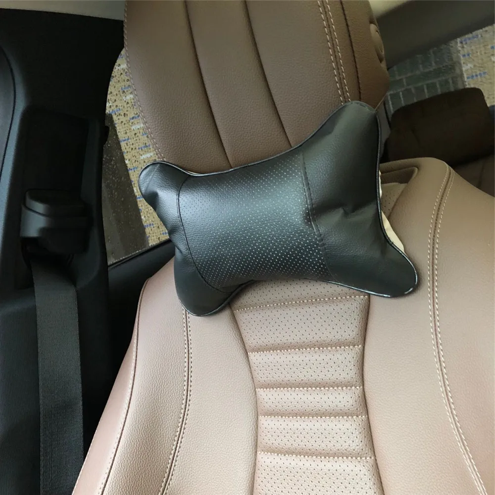 

2pcs Car neck pillows universal headrest case for Dodge Journey JUVC Charger DURANGO CBLIBER SXT DART