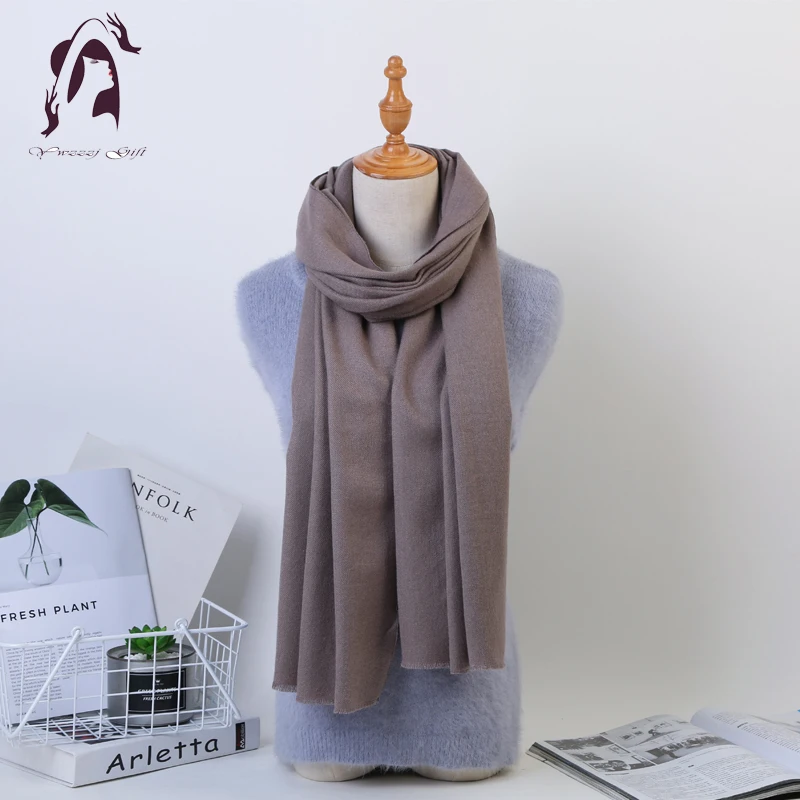 2018 Новый Стиль Твердые шарф для Для женщин длинный кашемировый Шарфы Обувь