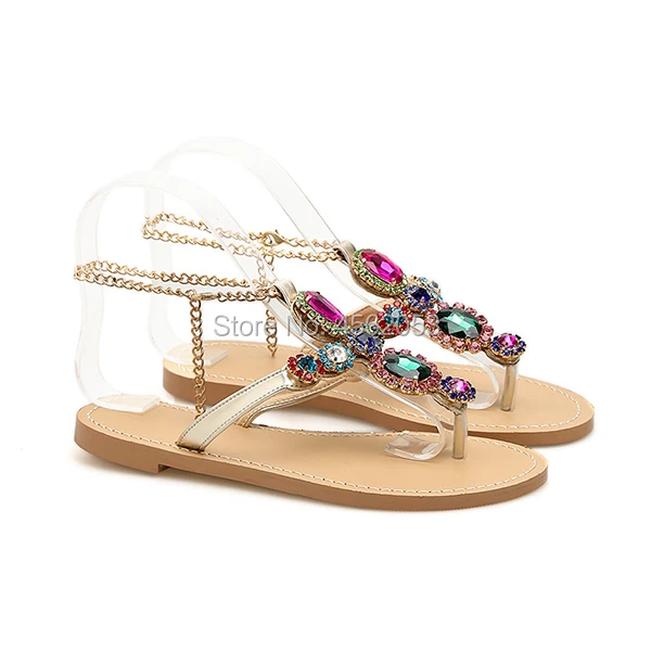 Женские сандалии-гладиаторы KALMALL повседневные летние сандалии на плоской