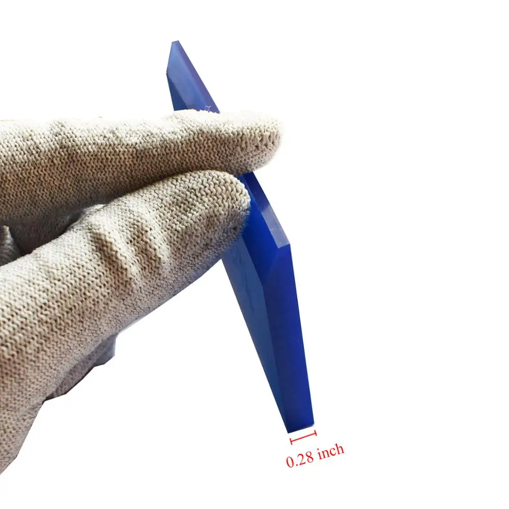 Bluemax силиконовая лопатка запасная полоска пузырь Обёрточная бумага 13x5 см скребок Главная Стекло очистки воды рычаги стеклоочистителя автомобильные виниловые Обёрточная бумага сделано в Китае B02B