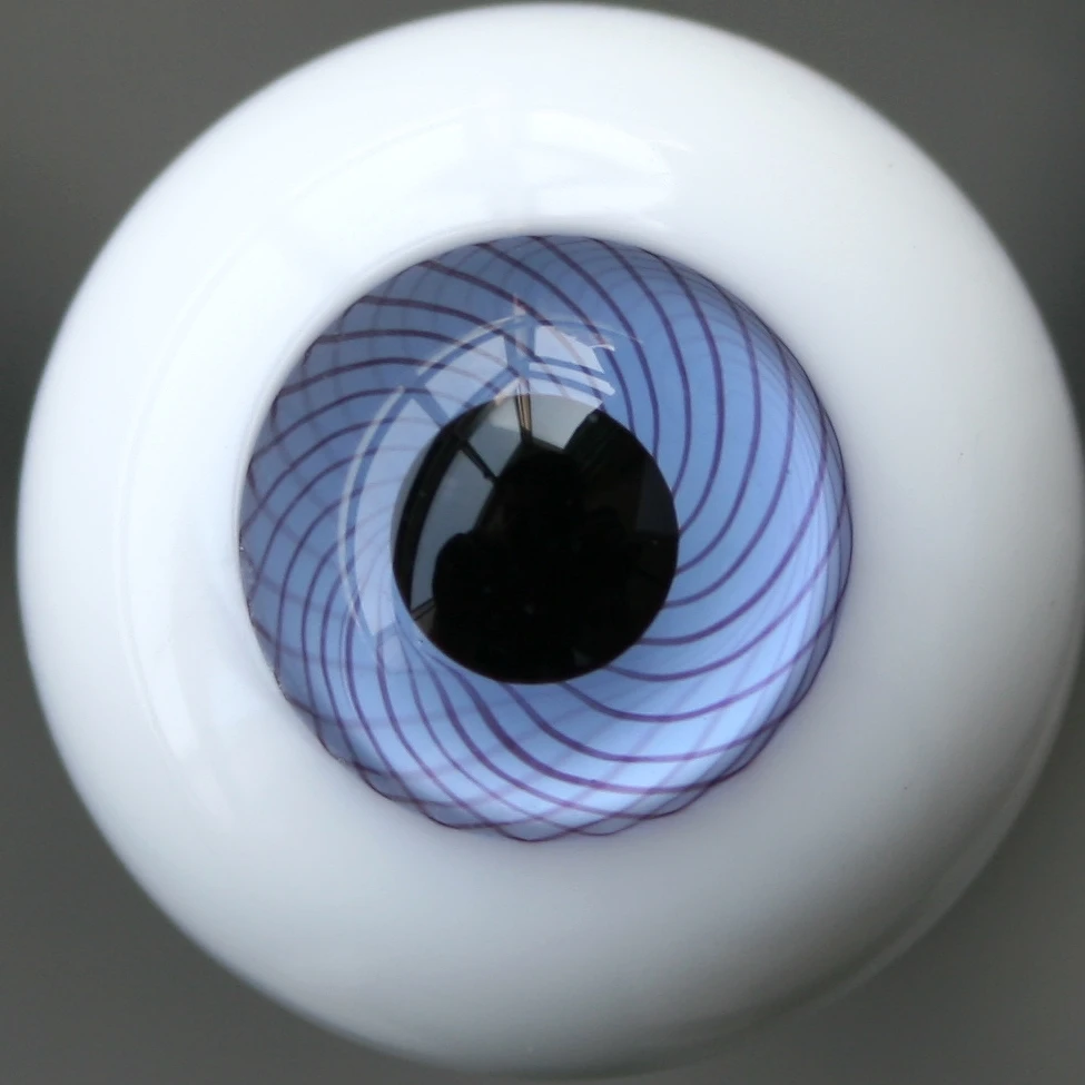 

[wamami] E7# 14mm Blue & Black Pupil For BJD AOD DOD Doll Dollfie Mesh Glass Eyes Outfit