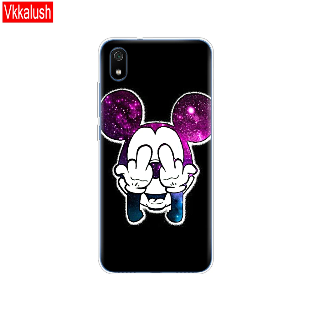 80070 Силиконовый чехол для телефона Xiaomi Redmi 7a, чехлы с полной защитой, мягкая задняя крышка из ТПУ для Redmi 7 A, чехол-бампер - Цвет: 80070