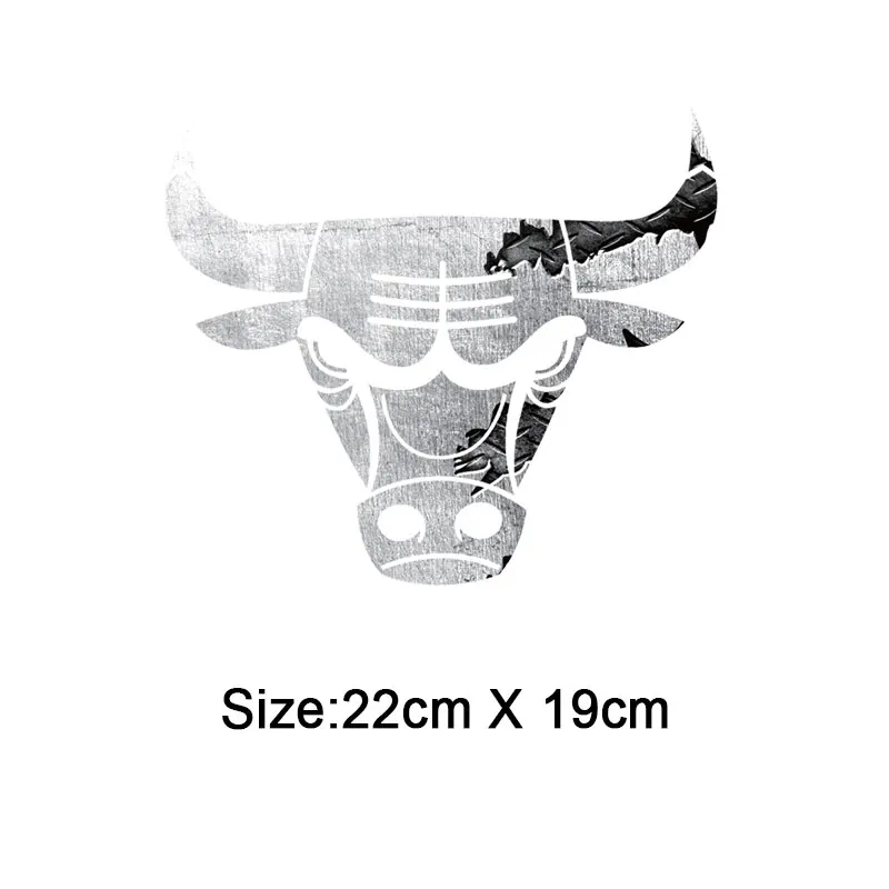 Fuuny bull Пластыри для одежды, наклейки для животных, железная наклейка для футболки, джинсы, сделай сам, пластырь, термоошейники, vetement parches ropa