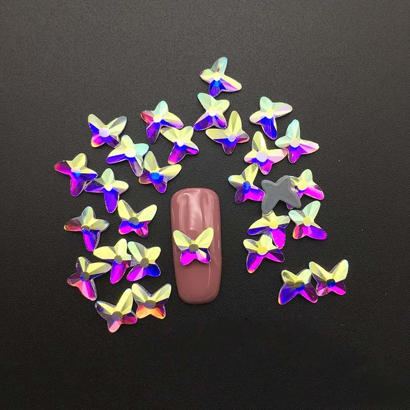 Цветная Бабочка Форма сделай сам украшение для одежды горячее сверление