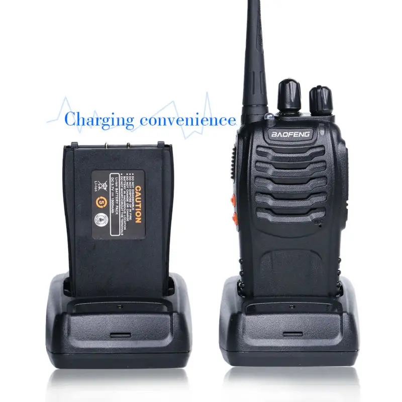 2 шт. Walkie Talkie Радио BaoFeng BF 888S 5 Вт Портативный Любительское радио рации baofeng 888 рация