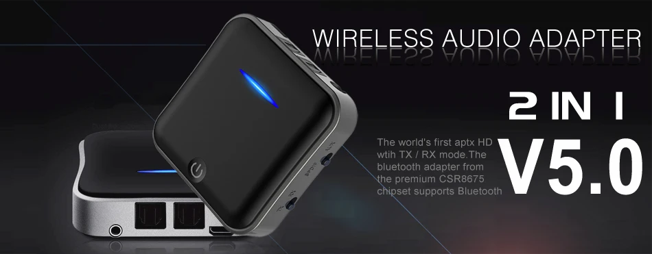 Bluetooth приемник аудио 4,1 стерео гарнитура автомобильный комплект передатчик беспроводной адаптер A2DP AUX 3,5 мм музыкальные приемники для наушников