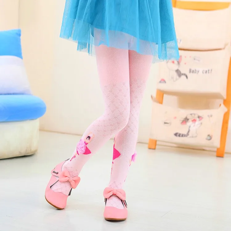 Pink Tights Детские колготки на весну-осень, колготки, ложный чулок до колена, белые трикотажные колготки для малышей, мягкие колготки для младенцев - Цвет: Pink Tights