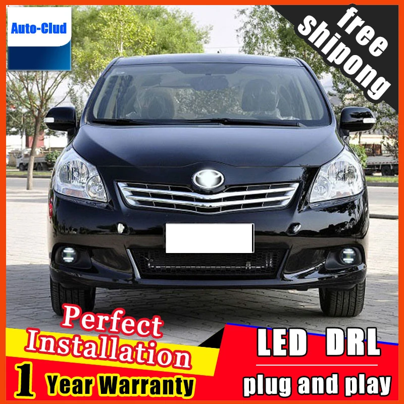 Стайлинг автомобиля светодиодный ные Противотуманные фары для Toyota Corolla 2010-2016 с