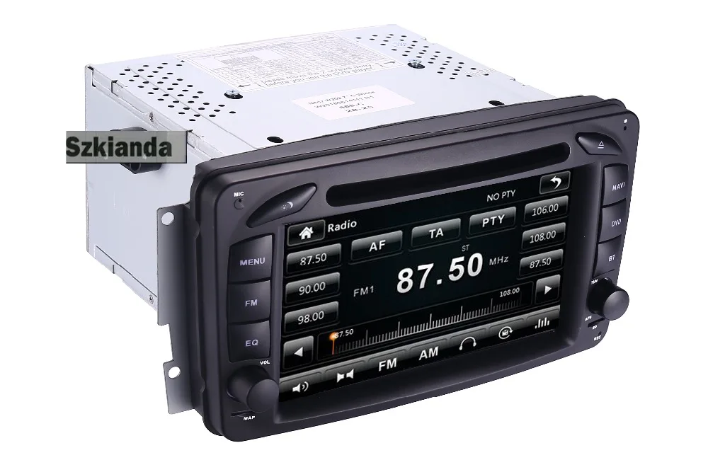 2din 7 дюймов Автомобильный dvd-плеер для Mercedes Benz CLK W209 W203 W208 W463 3g gps Bluetooth Радио стерео Автомобильная Мультимедийная система Navi