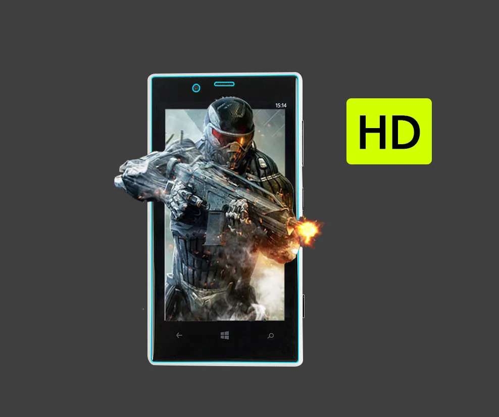 0 33 мм 2.5D 9H Противоударная пленка из закаленного стекла для Microsoft Nokia Lumia 720 4 3