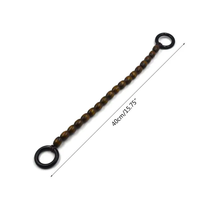

40cm Wooden Beads Rope DIY Bag Handbags Bag Wraped Handle Purse For Making Bag